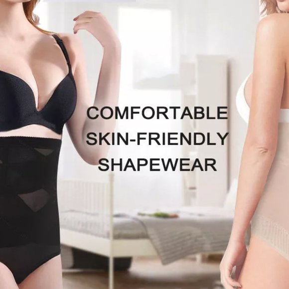 Butt Lifter Shapewear, Double Tummy Control Panty, Hi-Waist Short, 2-Pack - Picture 8 of 8